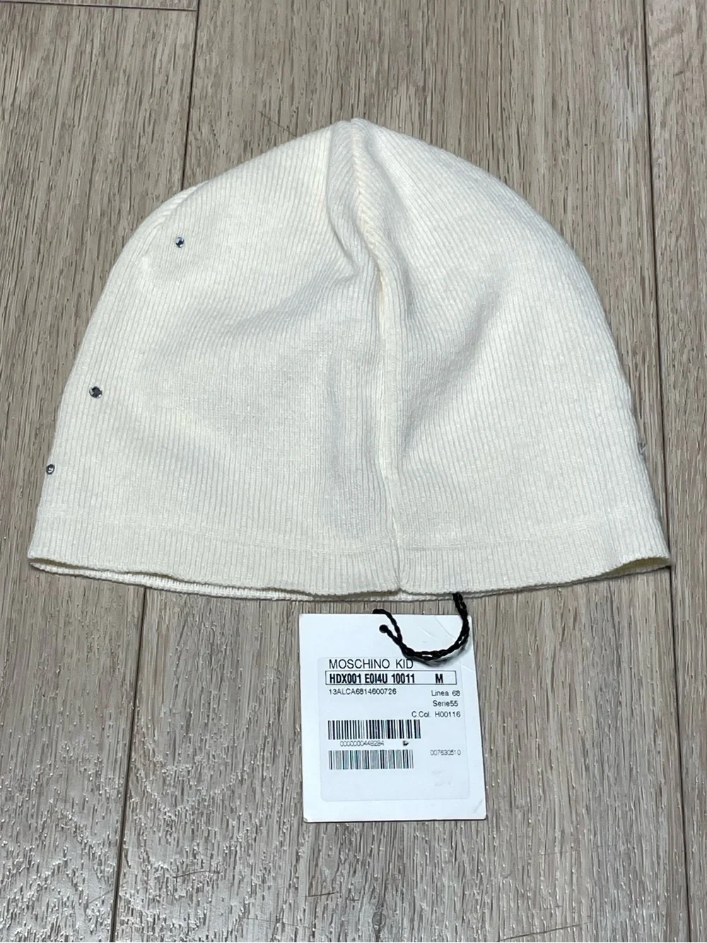 Moschino Kids Cappello Bedazzled Beanie